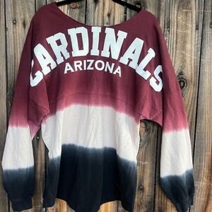 AZ Cardinals tie dye shirt